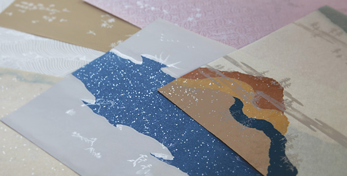 古筆のかな料紙