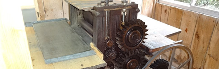 ローラーの機械