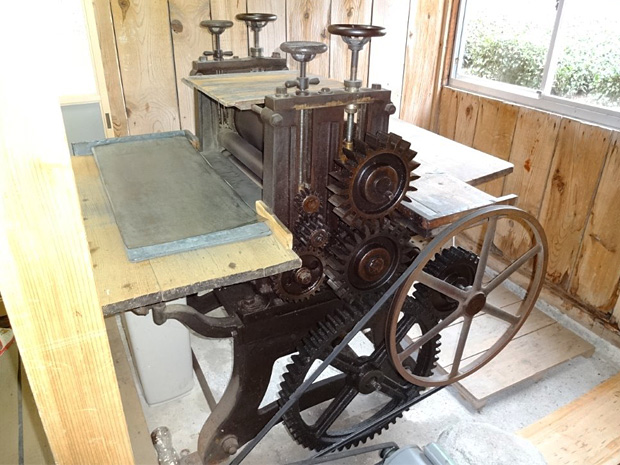 ローラーの機械